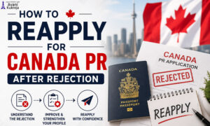 How to reapply for Canada PR after application rejection with passport, Canada PR application, and reapplication guide